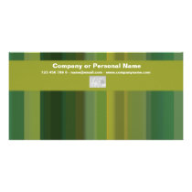 Lime Green Yellow delight - customizable Custom Photo Card