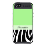Lime Green Zebra Stripe Skinit iPhone 5 Case