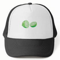 lime mesh hat