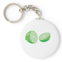 lime keychain