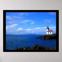 Lime Kiln Lighthouse Print