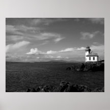 Lime Kiln Lighthouse Poster