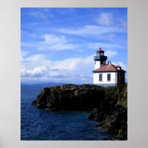 Lime Kiln Lighthouse Print