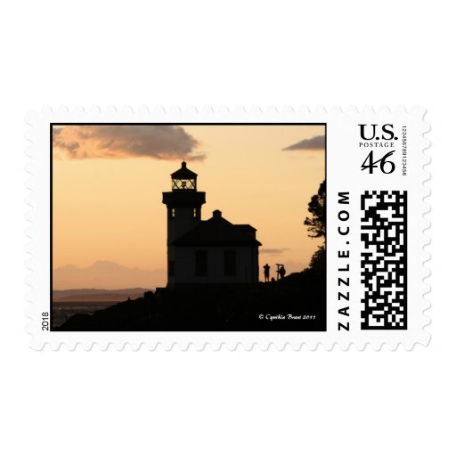 Lime Kiln Sunset Postage Stamps