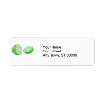 lime custom return address labels