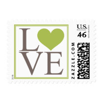 Lime Love Postage Stamp