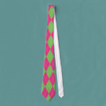 Lime Pink Tie ties