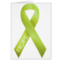 Lime Ribbon cards