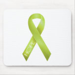Lime Ribbon Mouse Pads