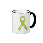 Lime Ribbon Mugs