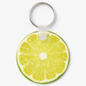 Lime Slice keychains
