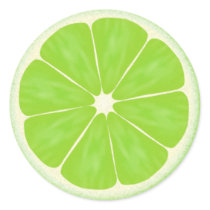 Lime Slice Stickers