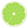Lime Slice Stickers