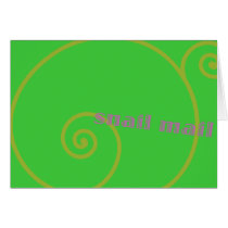 Lime Snail Mail cards