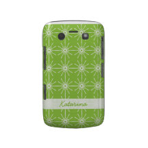 Lime Starburst BlackBerry Bold Case-Mate