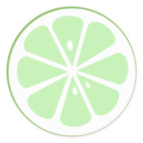 Lime stickers
