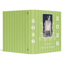 Lime Striped Senior Year Planner Your Senior Photo binders