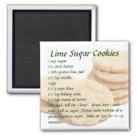 Lime Sugar Cookies Magnet