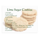 Lime Sugar Cookies Postcards