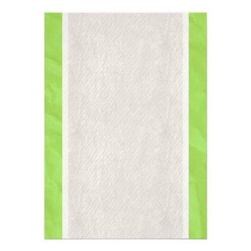 Lime Vintage Bow & Linen Wedding Invitations