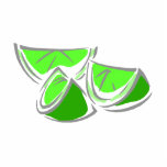 Lime Wedges Acrylic Cut Out