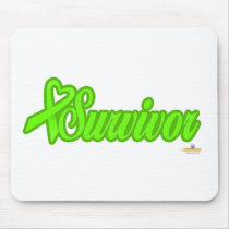 LimeGreenHeartRibbonSurvivor - Customized mousepads by awareness LimeGreenHeartRibbonSurvivor - Customized mousepads