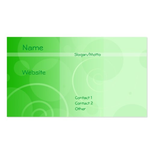 Limelight Business Card Templates