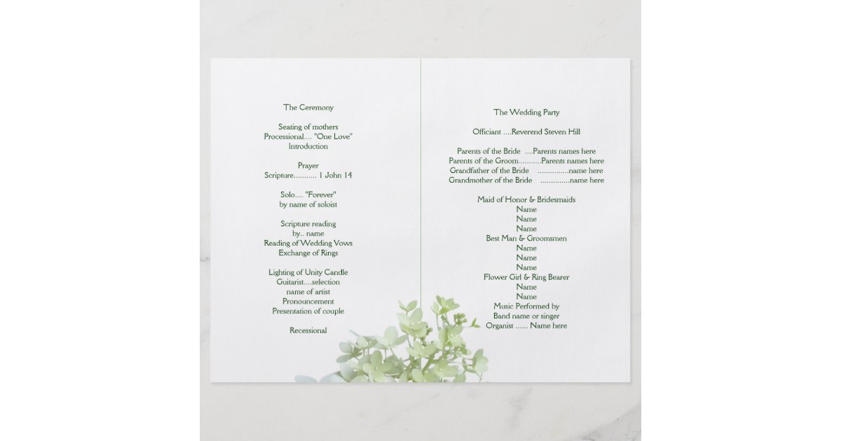 folded program template