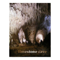 Limestone cave canvas posters