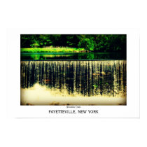Limestone Creek - Fayetteville New York Poster