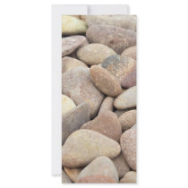limestone pebbles rack cards