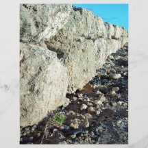 Limestone seawall personalized flyer