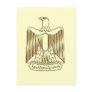 Limited Edition Egypt Golden Eagle crest Post Cards