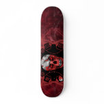 LIMITED EDITION:  Red Skull Custom Skate Board