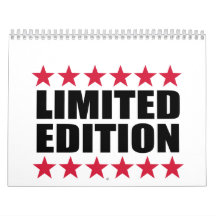 Limited Edition Wall Calendar