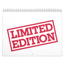 Limited Edition Wall Calendar