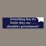 Limited Government bumper stickers