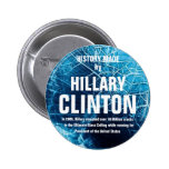 LIMITED!  History Made Pinback Buttons