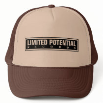 Limited Potential Crummy Cap hats by Mikepo Limited Potential Crummy Cap hats
