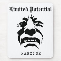 Limited Potential Fanzine - Classic 80's Punk Rock mousepads by Mikepo Limited Potential Fanzine - Classic 80's Punk Rock mousepads