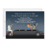 Limo Bachelorette Party Invitation