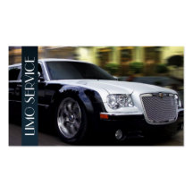 Limo, Limousines Service, Taxi Driver Business Business Card