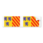 Limousin (Alternate), France flag Bumper Sticker