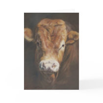 Limousin Bull Greeting Cards
