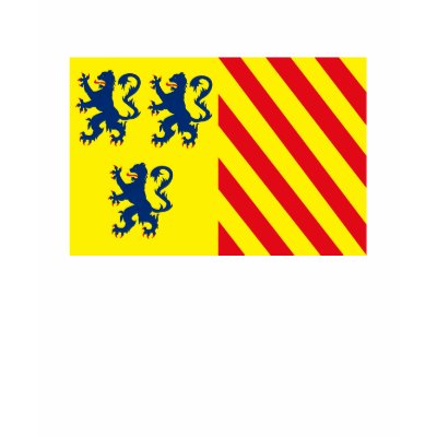 Limousin Flag T-shirt by FlagTshirts