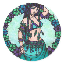 Lina Belly Dancer stickers