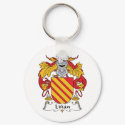 Linan Family Crest keychains