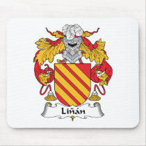 Linan Family Crest mousepads