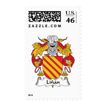 Linan Family Crest postage