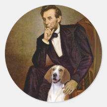 Lincoln - American Foxhound Sticker
